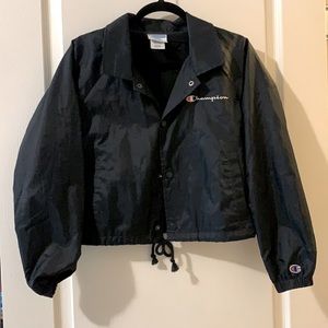 Cropped Champion Windbreaker